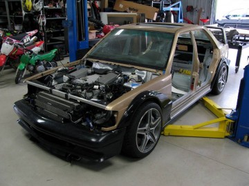 Mercedes 190E 2.5 16V Evo - Frankenstein Benz